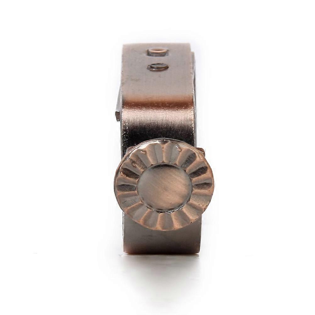 Drapery Bracket Adjustable Curtain Rod Bracket For Decorators Red Bronze 4Pcs