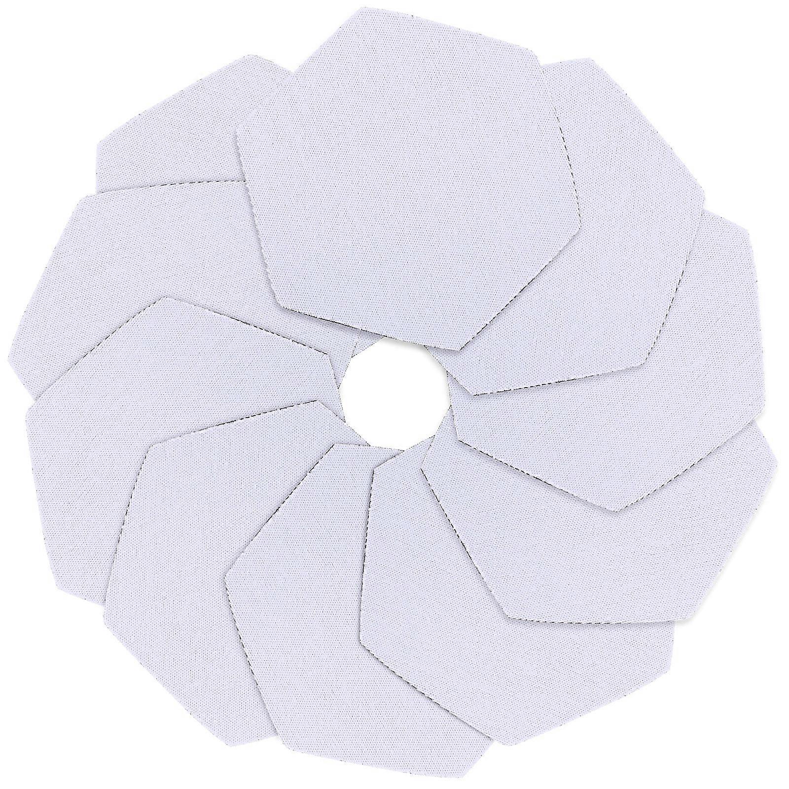 10pcs Sublimation Blank Cup Coasters for Heat Transfer DIY Mats, Scald Resistant & Finely Processed Design for Home Decor