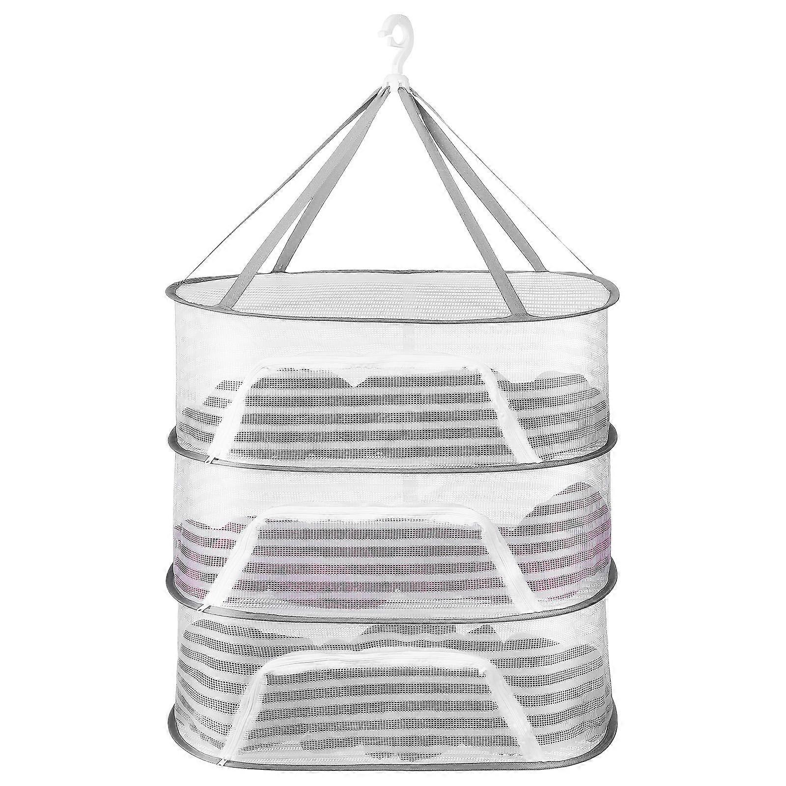 Hanging Drying Net Mesh Drying Rack For Home Use Housewives Rectangular Drying Fish 1Set