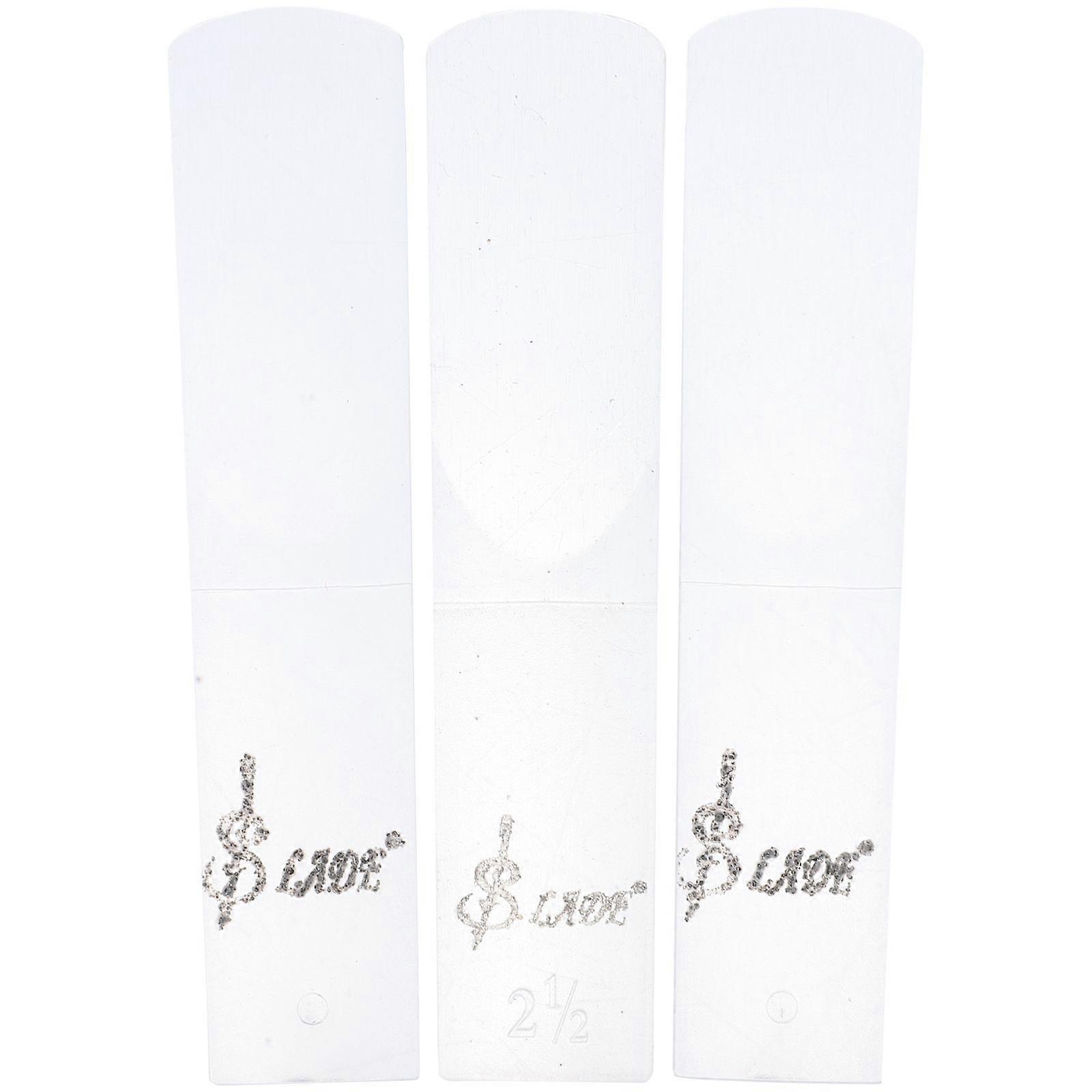 3pcs Résine Clarinette Anches Instruments Accessoires Clarinette Reed Remplacements