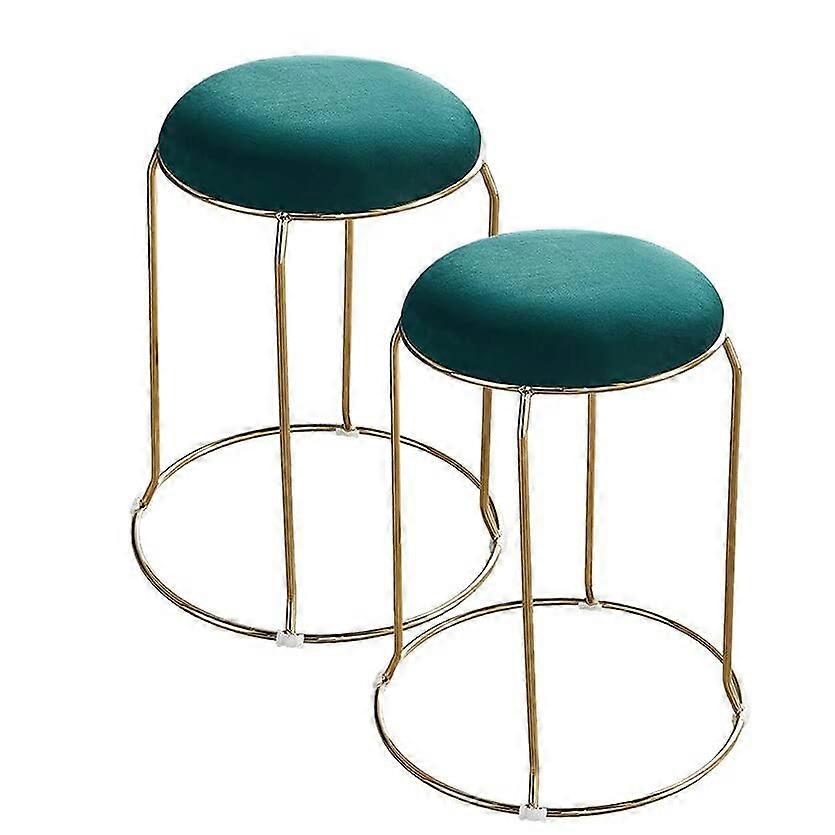 stackable chairs, stackable stools, living room flannel shoe change stool round stool Innovate B Small