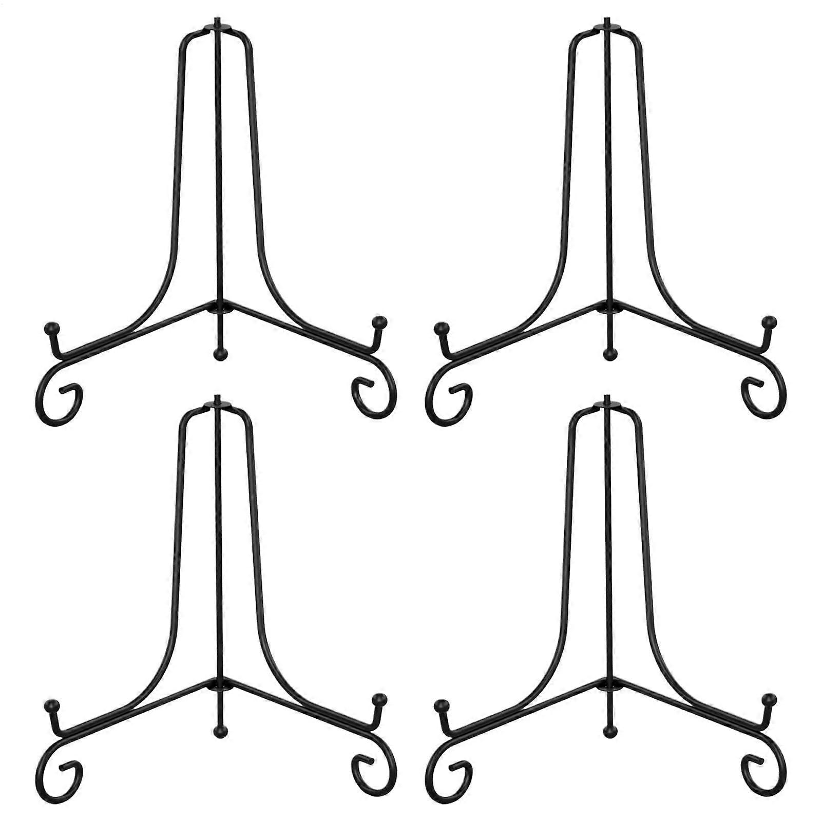 Generic 5-Inch Tripod Easel Stand, Decorative Metal Display for Photos, Books & Art, Ideal for Home Decor and Exhibitions