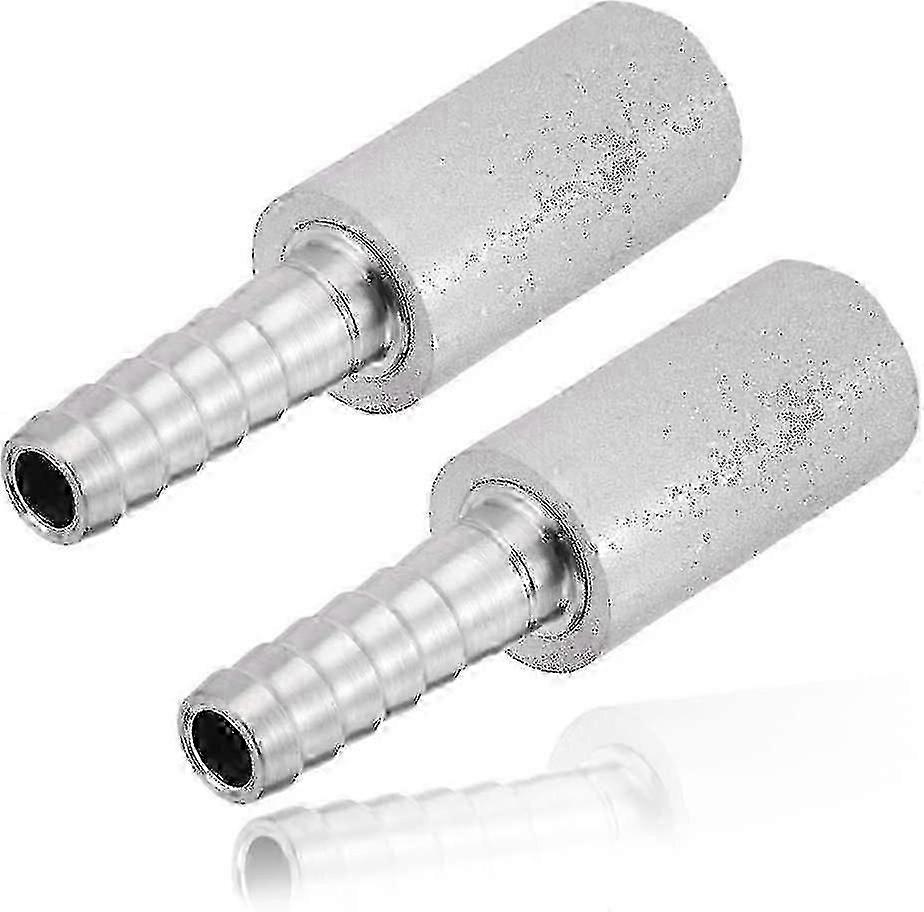 2er-Pack Diffusionsbelüftungssteine, 0,5 Mikron, selbstgebrautes Bier, Sauerstoffanreicherungs-Diffusionskarbonisierungssteine (am besten)