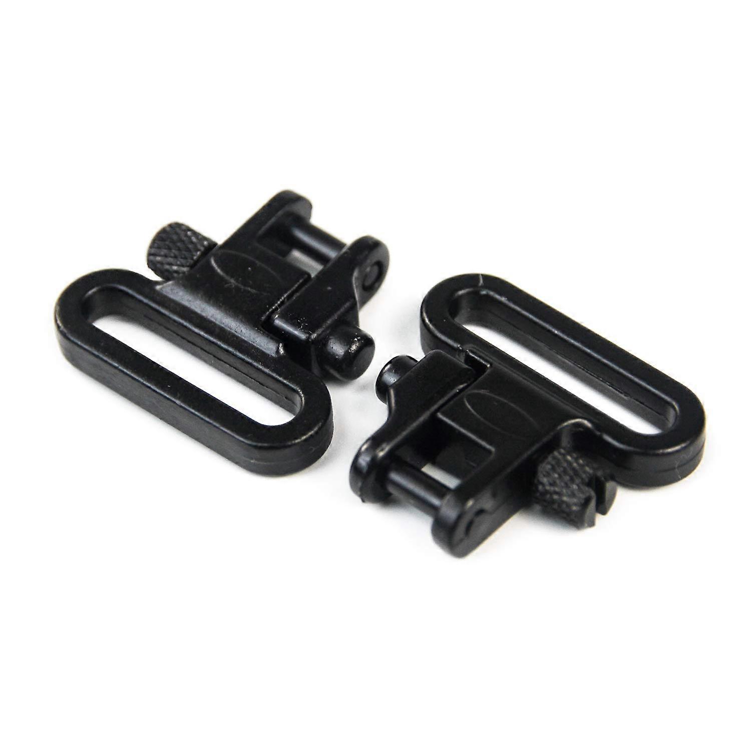 QD Sling Swivel, 2.54 cm Quick Release Strap for Rifle Strap and Screw Wooden Posts (Pack of 2)