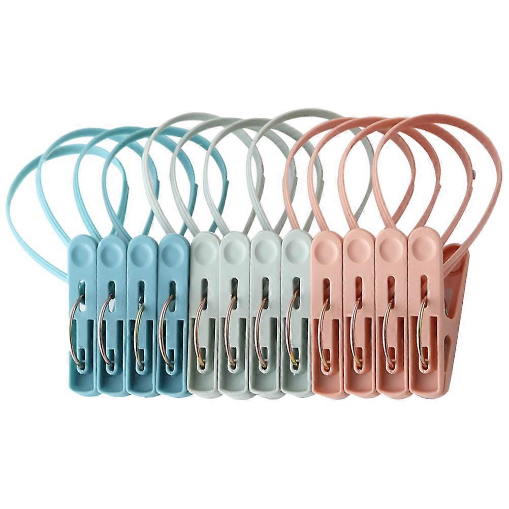 Versatile Drying Clips, Secures Clothes on Line Without Slipping