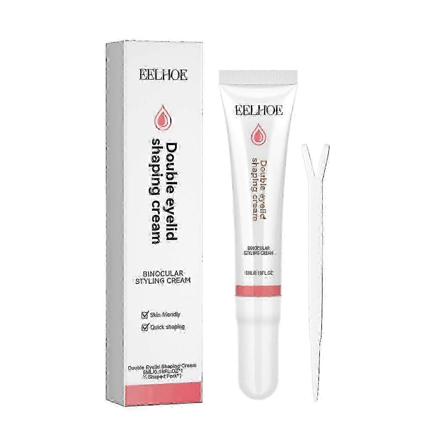 EELHOE Double Eyelid Styling Crème Naturelle Invisible Invisible Permanent Double Magnification Eye Be