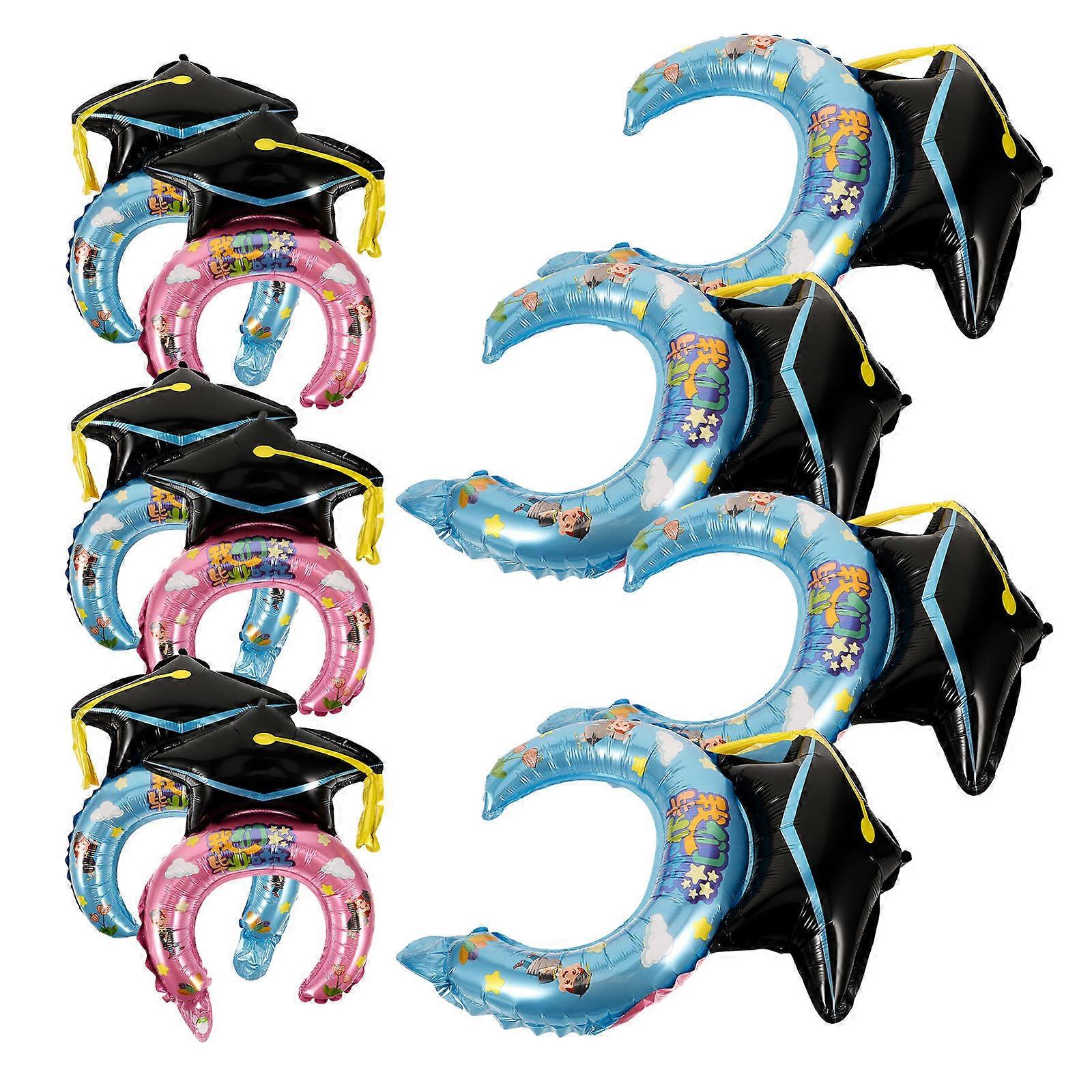 Graduation Party Favors Inflatable Headbands Multi Whimsical Children 50Pcs
