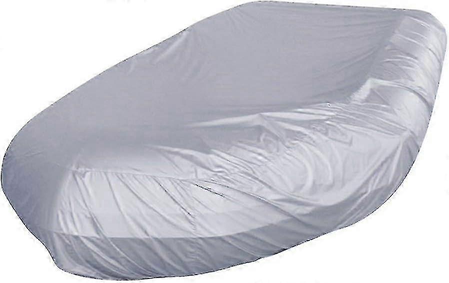 2 Silver Boat Covers 420*94*46cm 210d