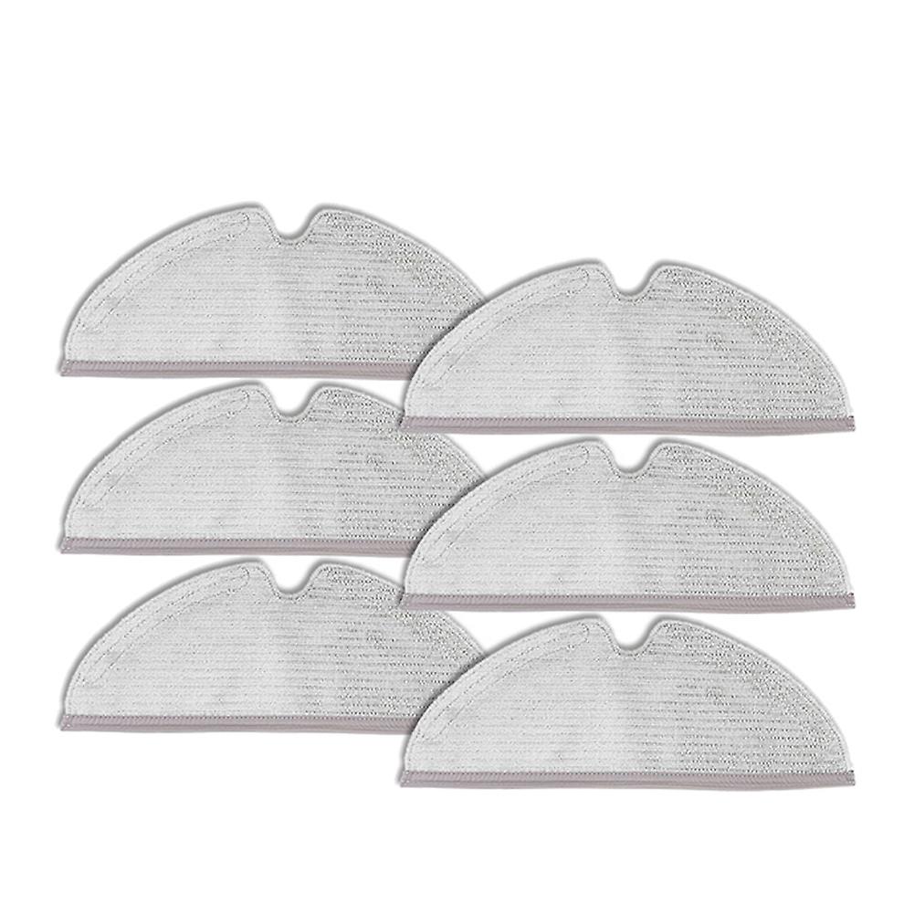 6Pcs Mop Cloths Replacement for S5 Max S6 Pure S6 Max S5 S51 S50 S55 E25 E35 Robot Vacuum Parts
