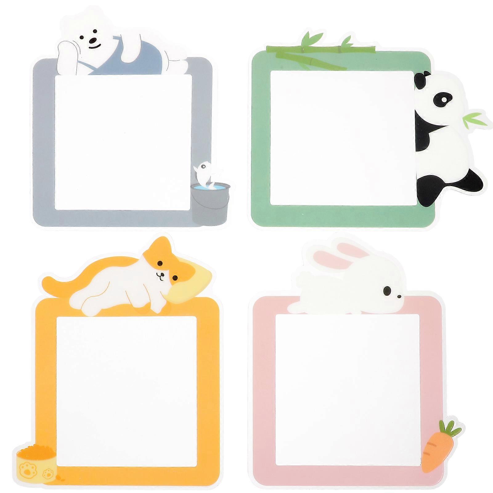 8pcs Luminous Wall Stickers for Bedroom   Glow in the Dark Light Switch Protectors with Panda Rabbit Design for Easy Application and Removal   Home
