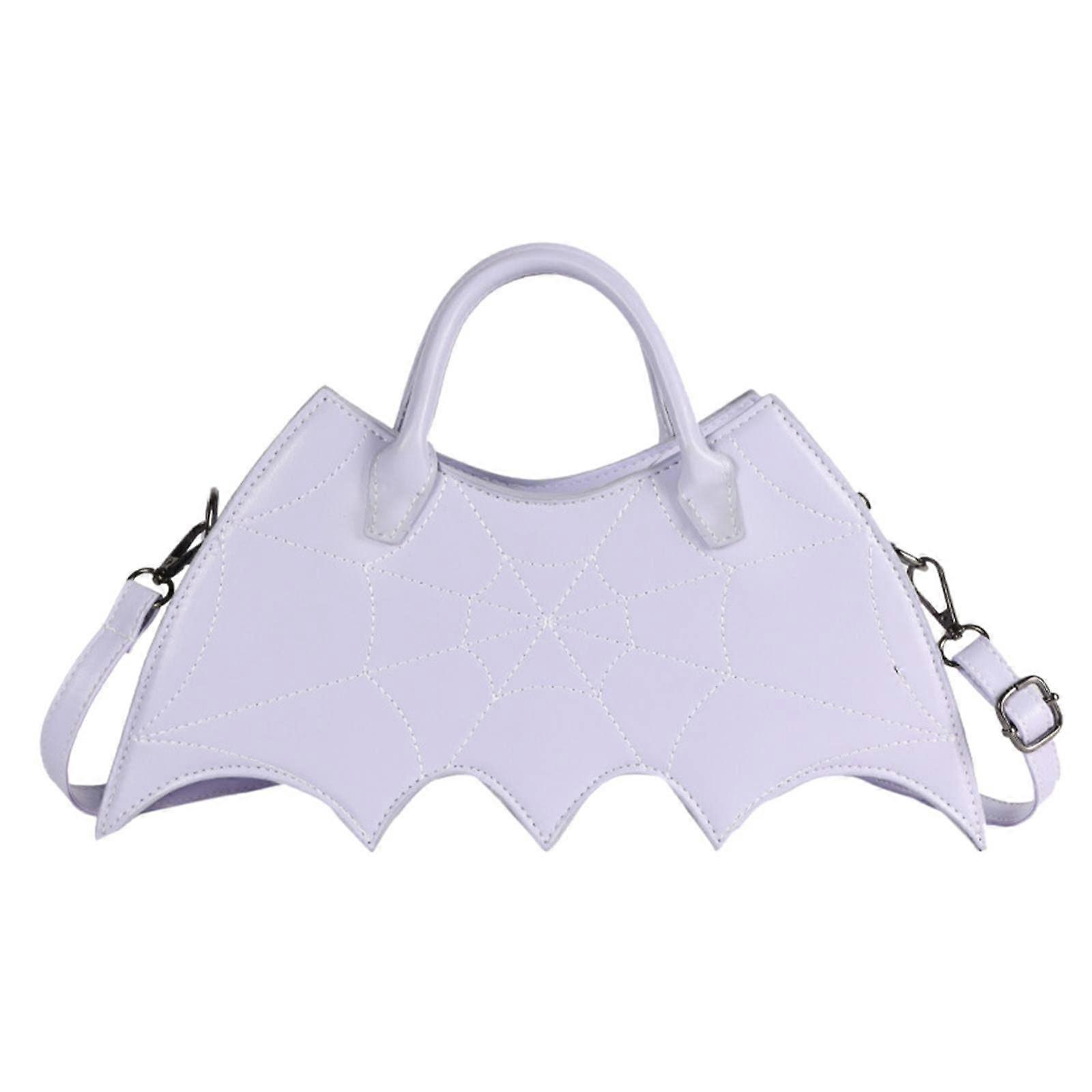 Distressed Leather Bat Wings PU Messenger Bag For Men Laptop Computer Briefcase One Size