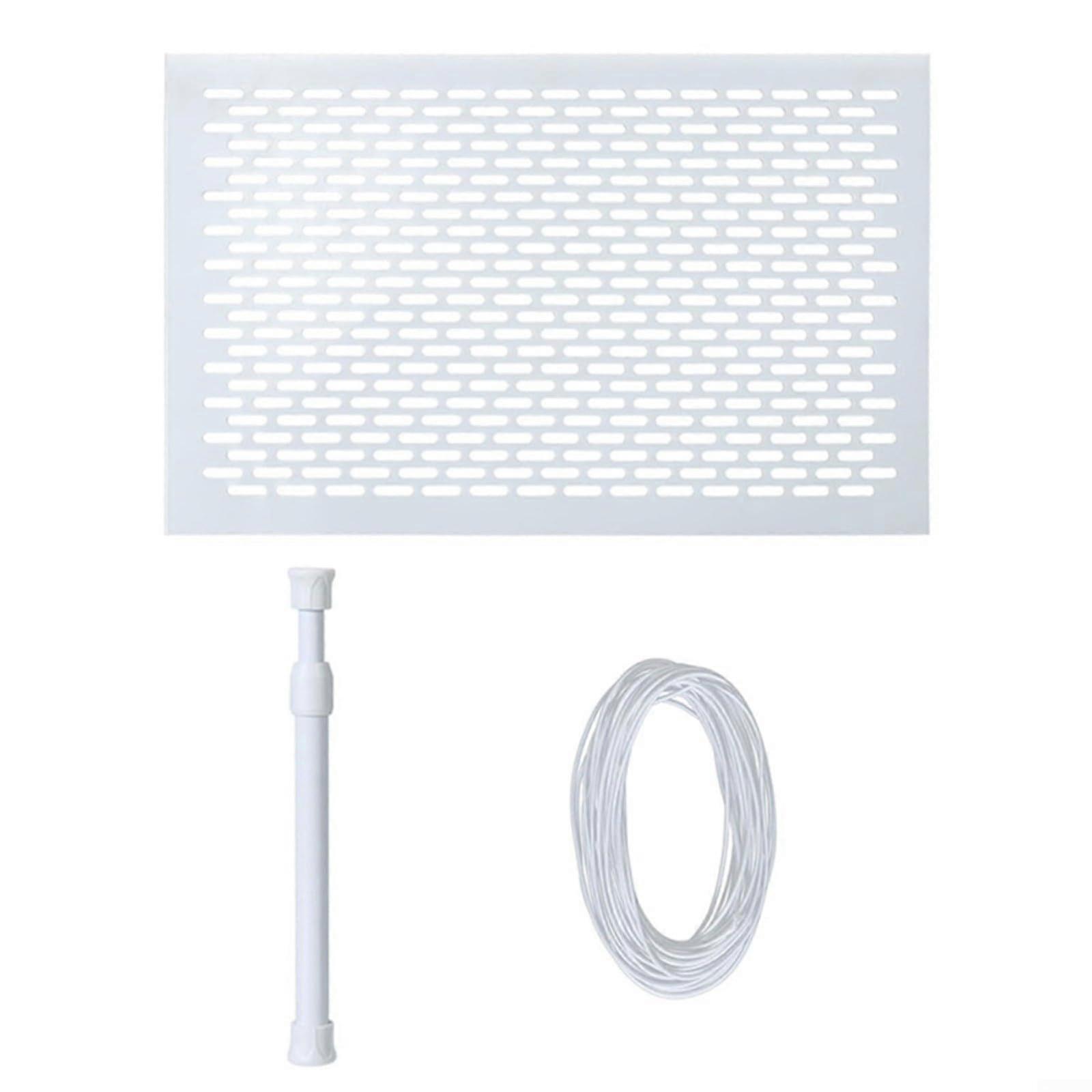 Pool-Filter-Siebbrett With Adjustable Pole, Debris Blocker, Mesh Net, Durable Skimmer Shield For Drainage
