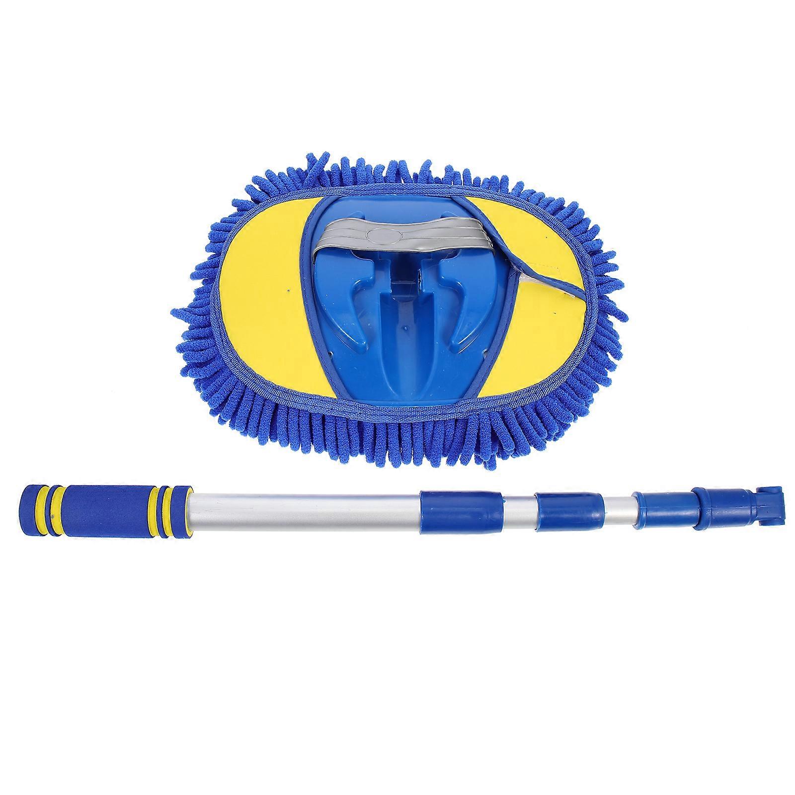 Cleaning Vehicle Car Wash Brush Chenille Mop For Car Exterior Cleaning Windshield Dust Removal 1Pack