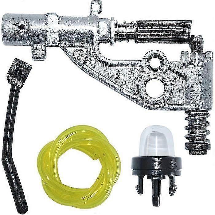 Συμβατό με Husqvarna 455 Rancher 455e 460 Συμβατό με κιτ αντλίας λαδιού εξαρτήματος αλυσοπρίονου 544180104 537261501 188-512 -CDSX