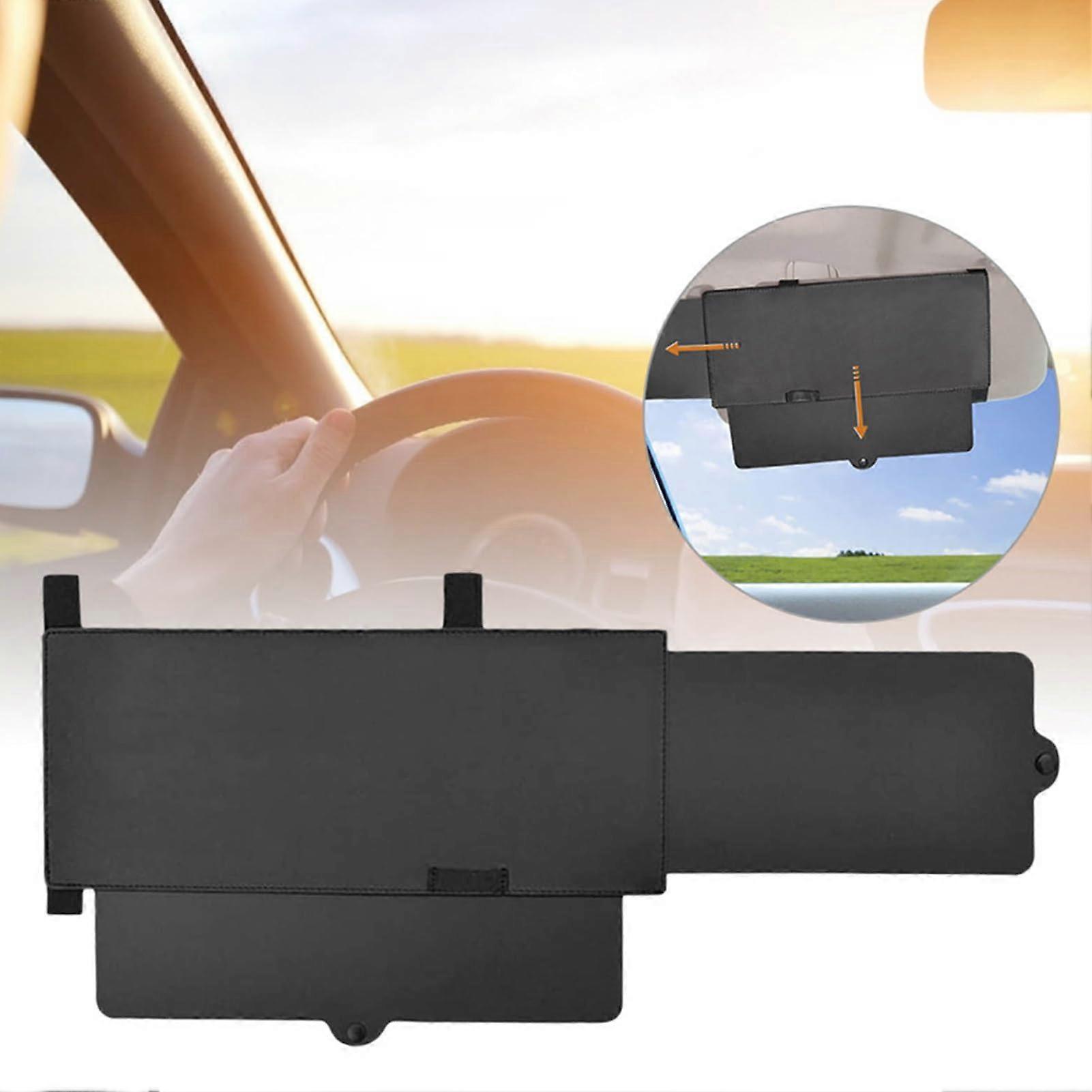Sun Visor Extension For BMW X1 X2 X3 X4 - Sliding UV Protection, Compatible With E84 F48 F49 E83 F25 G01 F26 G02