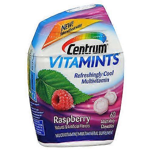 Centrum Vitamins Raspberry ,60 Chews (Pack of 1)