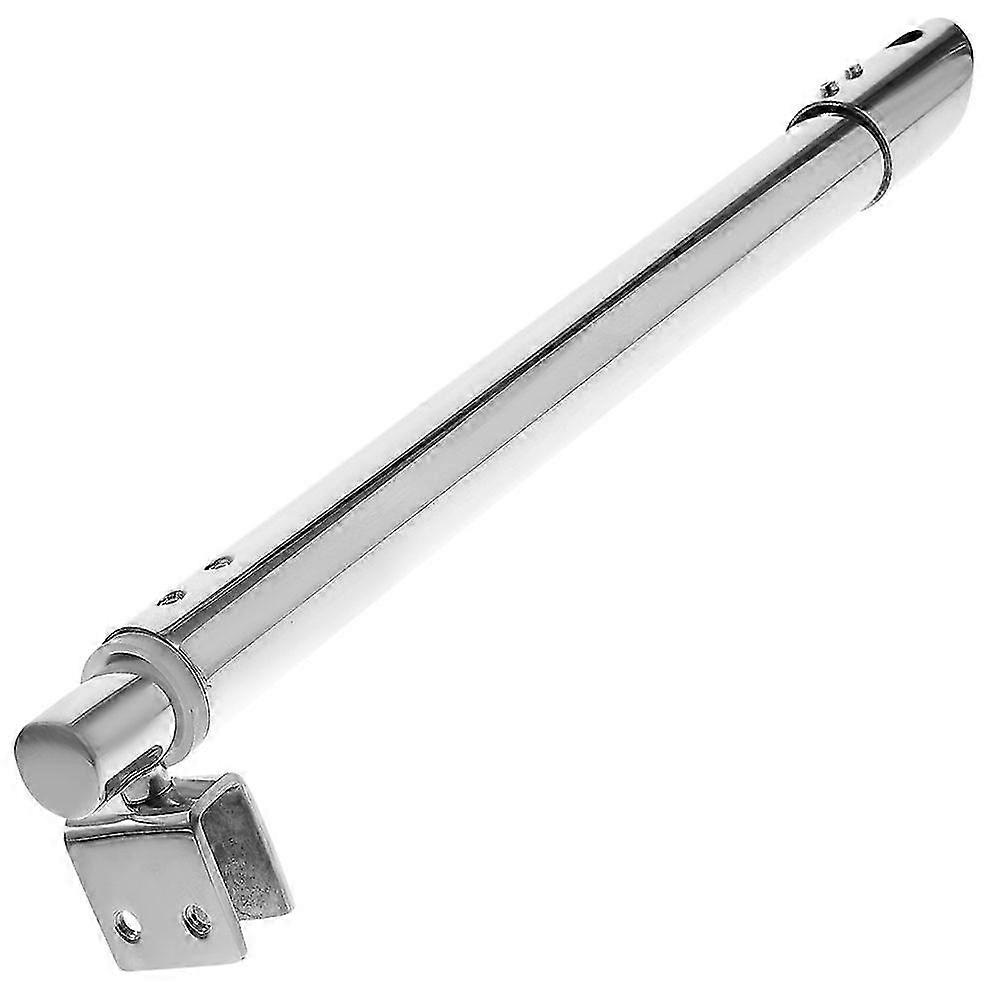 Frameless  Shower Glass Panel Support Bar Shower Door Fixed Panel Support Bracket35.8X5.6cmSilver SZRH A-J