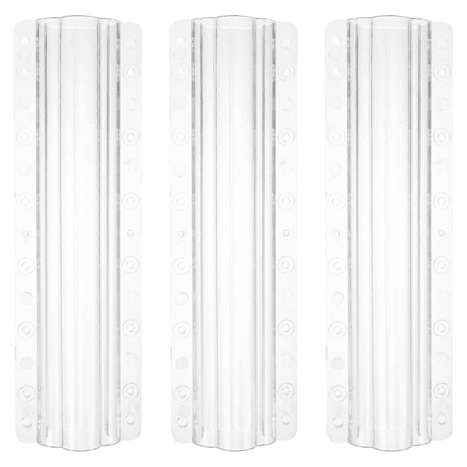 Transparent Fruit Shaping Mold Plastic Special Shape Design For Vegetable Farm 3Set