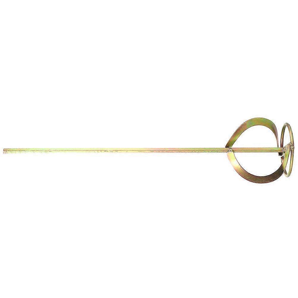 Concrete Mixing Rod Grout Mixing Tool for Drill Professionals High Carbon Steel 49.2X10X1CM 1Set