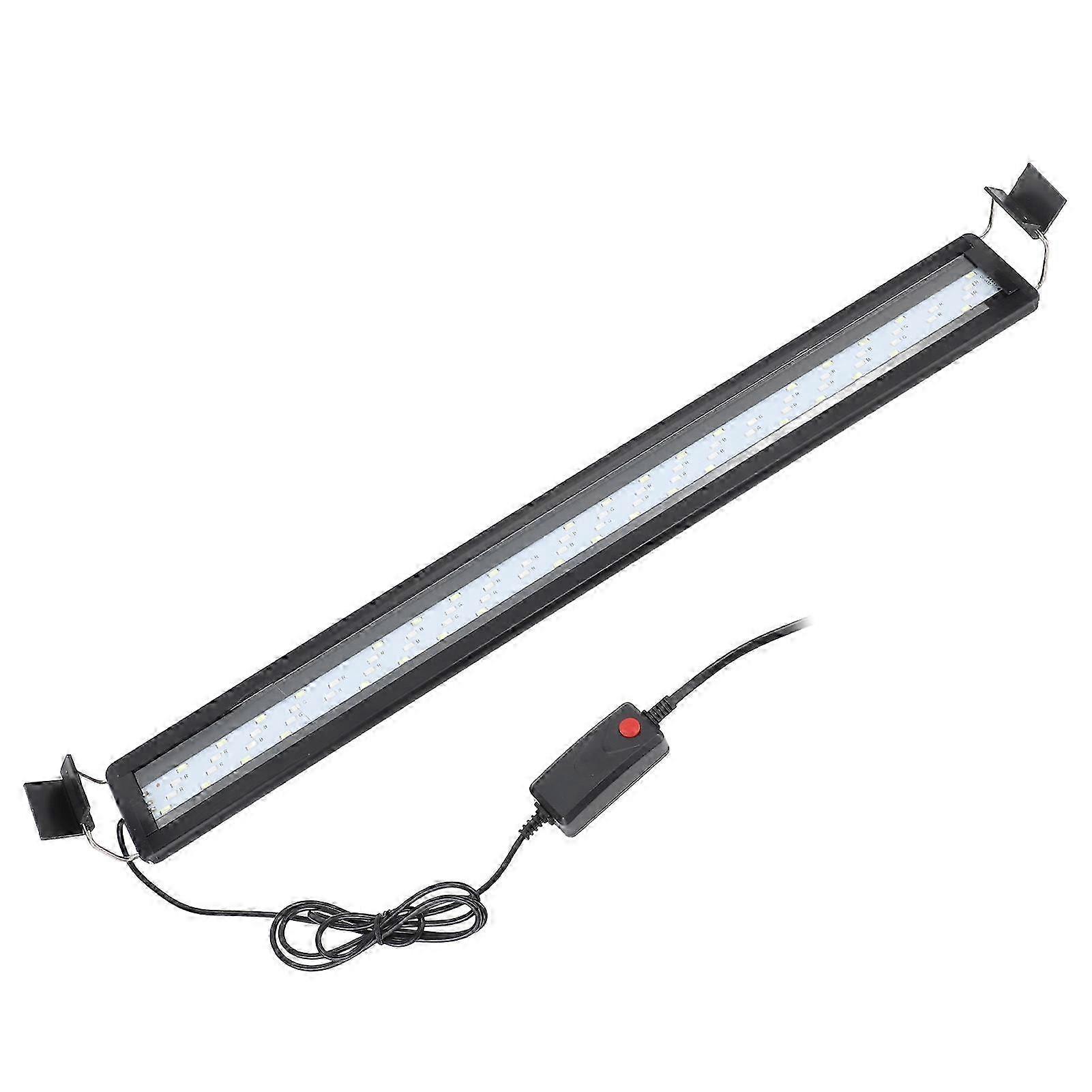 2025 LED Aquarium Light 4 Rows Color Change High Brightness Fish Tank Light with Adjustable Timer for Aquarium Fish Tank US Plug 110V