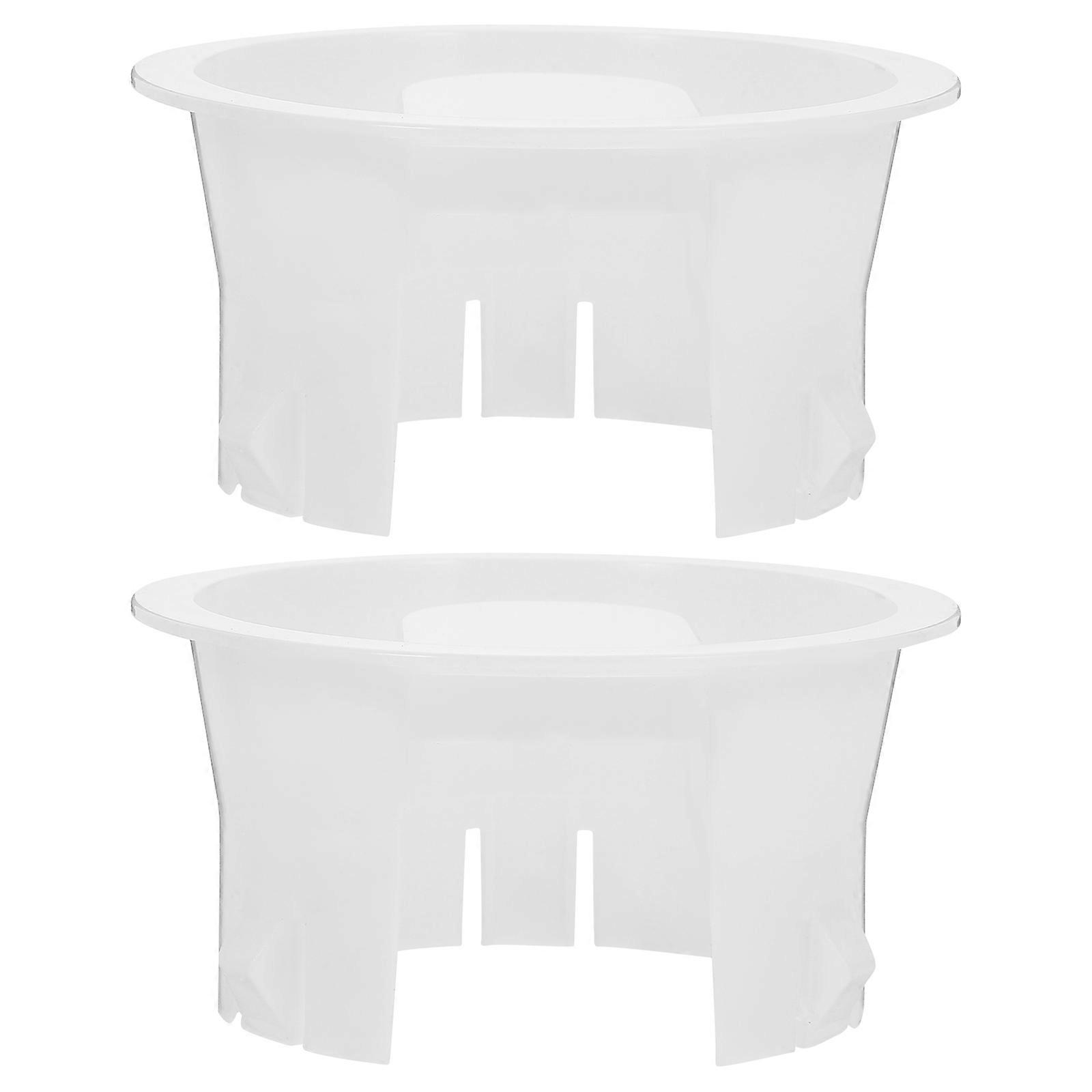 Wear-Resistant Pitcher Lid Duckbill Stripe Pattern Water Pitcher Lids For Restaurants 7.60X7.60X4.00CM Seal 2Pack