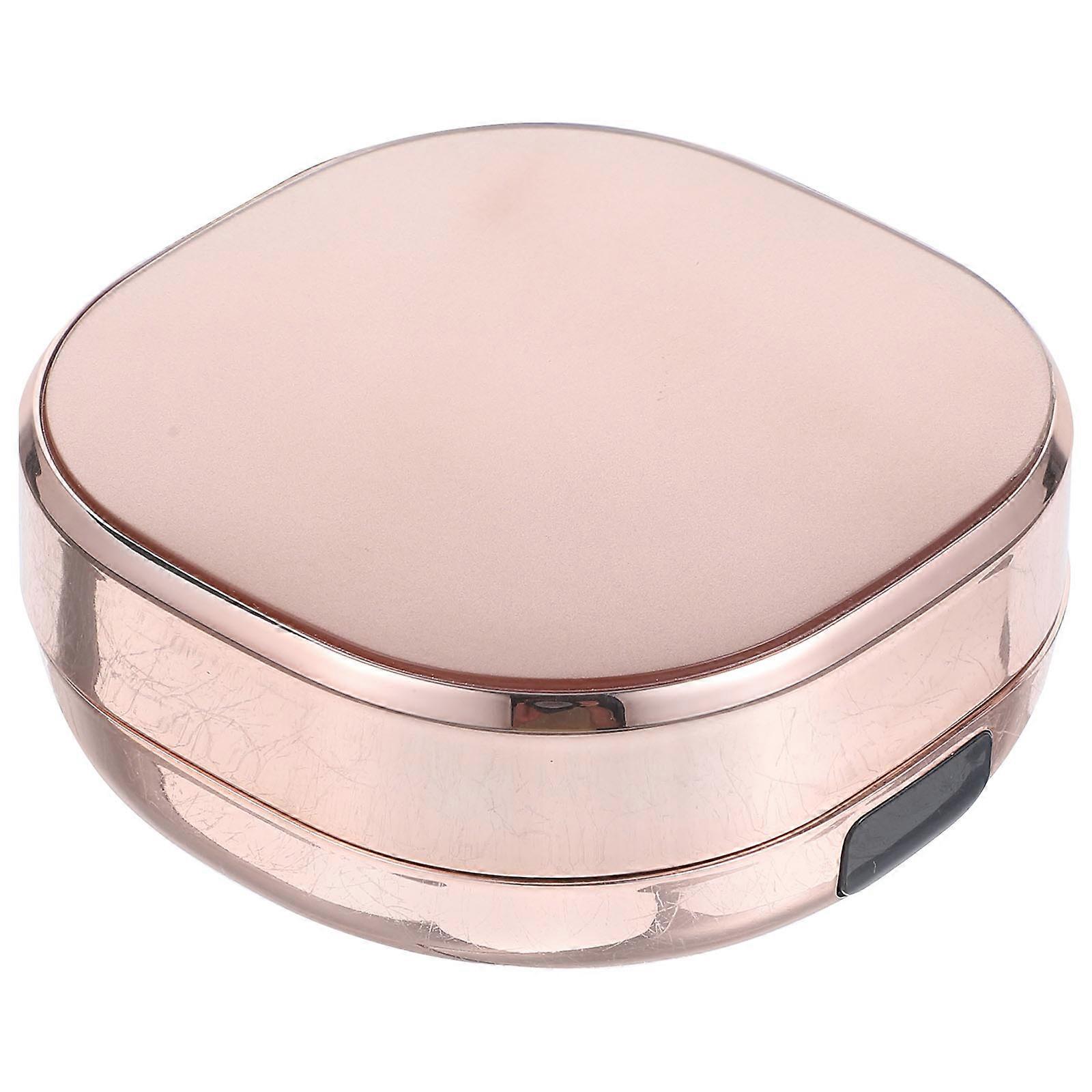 Refillable Powder Box Suitable For Home Use For Both Women And Teens In 7x7cm Size Designed For Travel And Powder Control 1Pcs