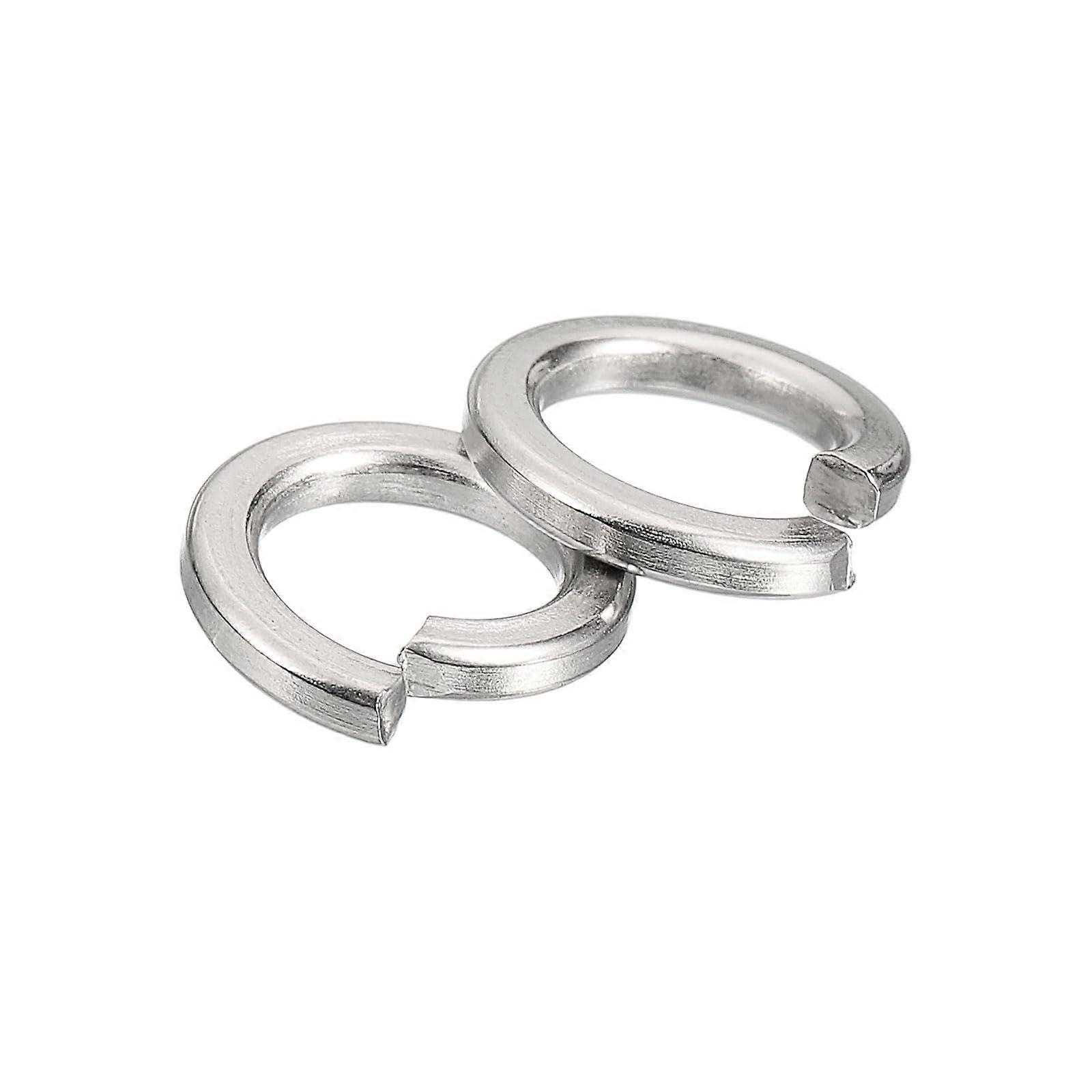 Spring Washers M8, 316 Stainless Steel, Assorted Pack of 80, Locking Washers for Screws Bolts Nuts