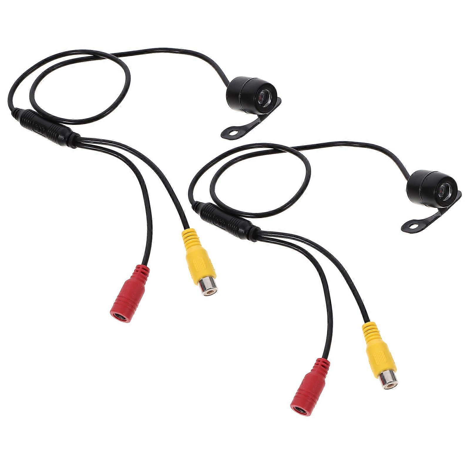 Rear View Camera For Driving And Parking Use Featuring Automatic White Balance 55x3.5x3cm 2Pcs