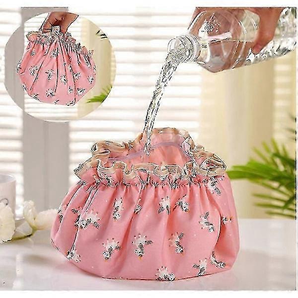Shower Cap Waterproof Double Layer Shower Cap Elastic, Unicorn
