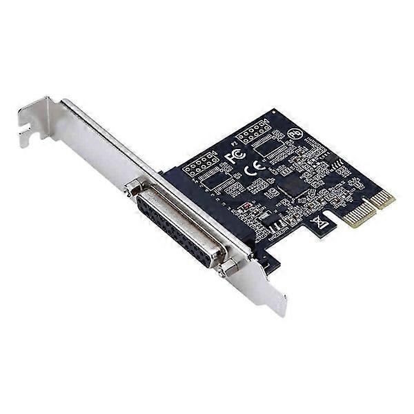 Parallel Port DB25 25Pin PCIE Riser Card LPT Printer to PCI-E for Express Conver