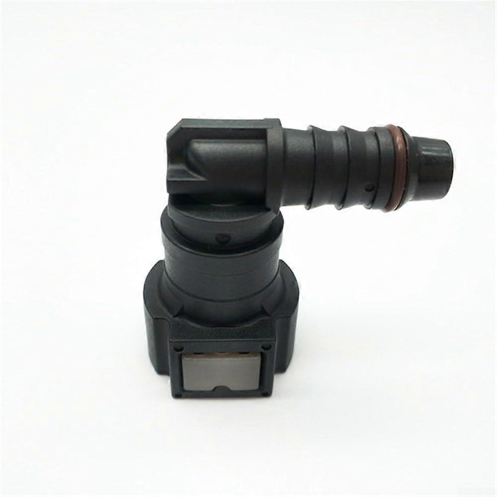 Flexible fuel line connector 9 89ID8 quickrelease for fuel line installation in various vehicles.