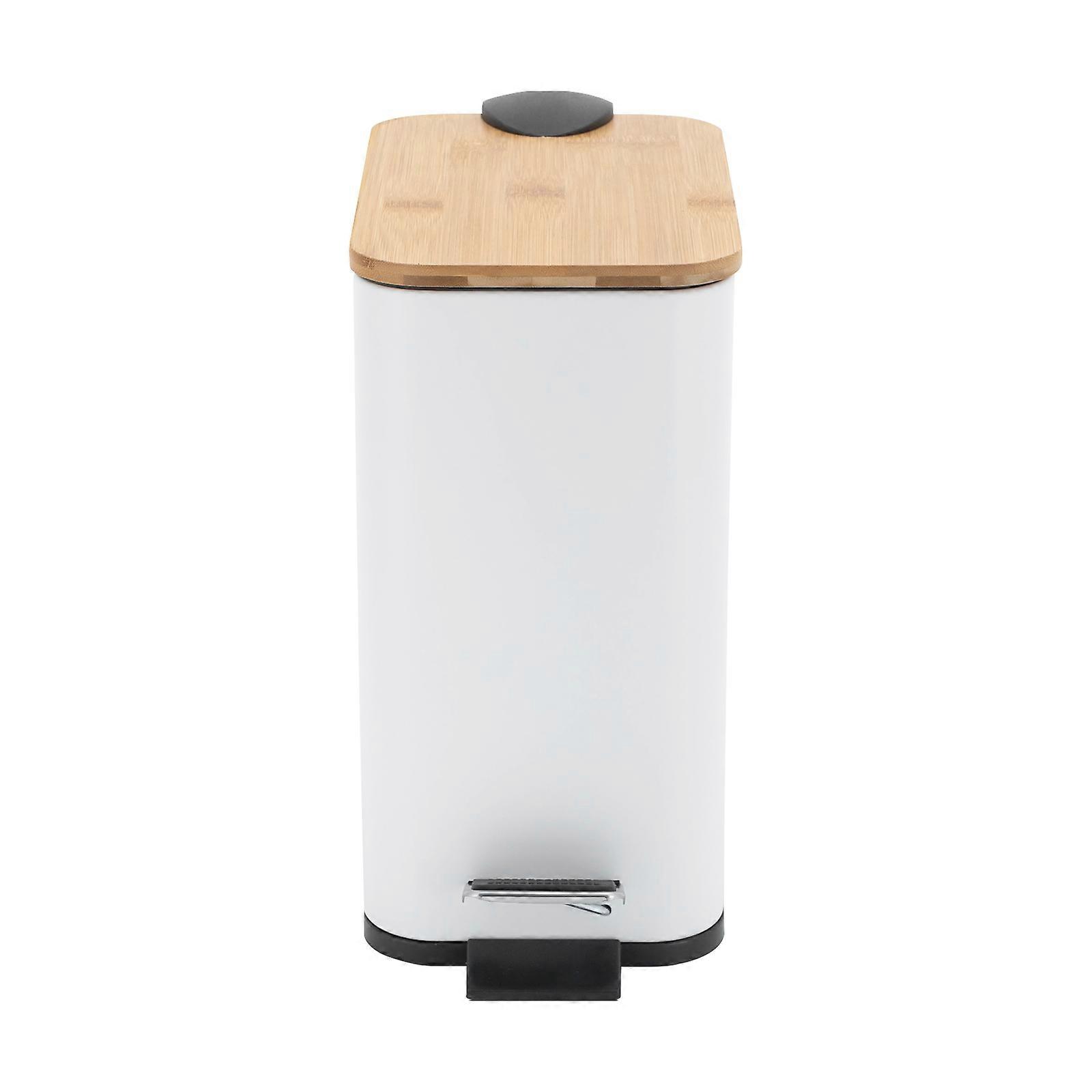 Kitchen Trash Can with Lid, Close Lid Bathroom Trash Can, Garbage Can
