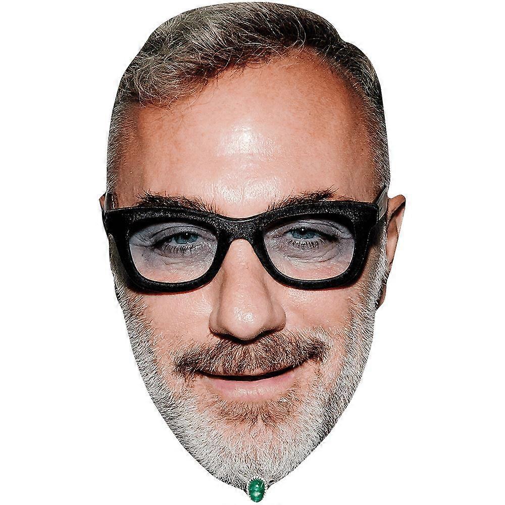 Gianluca Vacchi (Glasses) Big Head. Larger than life mask.