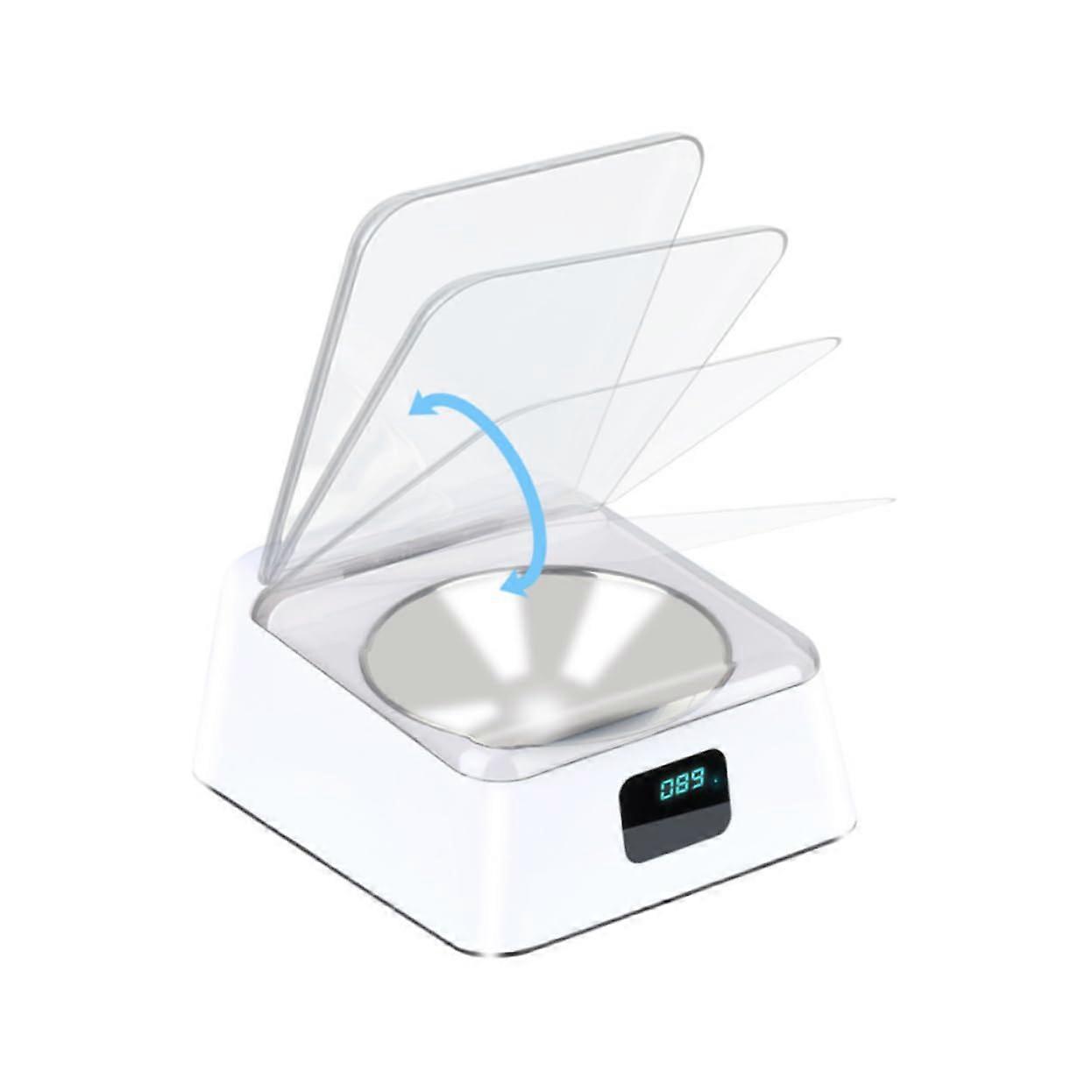 1 Piece Automatic Induction Pet Feeder for Cats and Dogs with Large Capacity, Battery Operated, Odorless and Safe for Animal Feeding