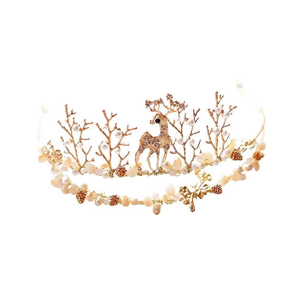 Golden Hair Ornament, Combining Durability and Elegance for Unique Events