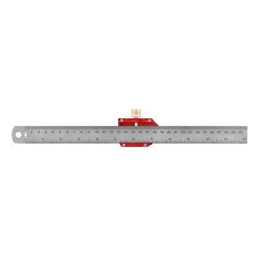 Angle Scriber Woodworking Line Scribing Gauge for Carpentry, Adjustable Measuring Tool, Durable Metal Design, DIY Locator