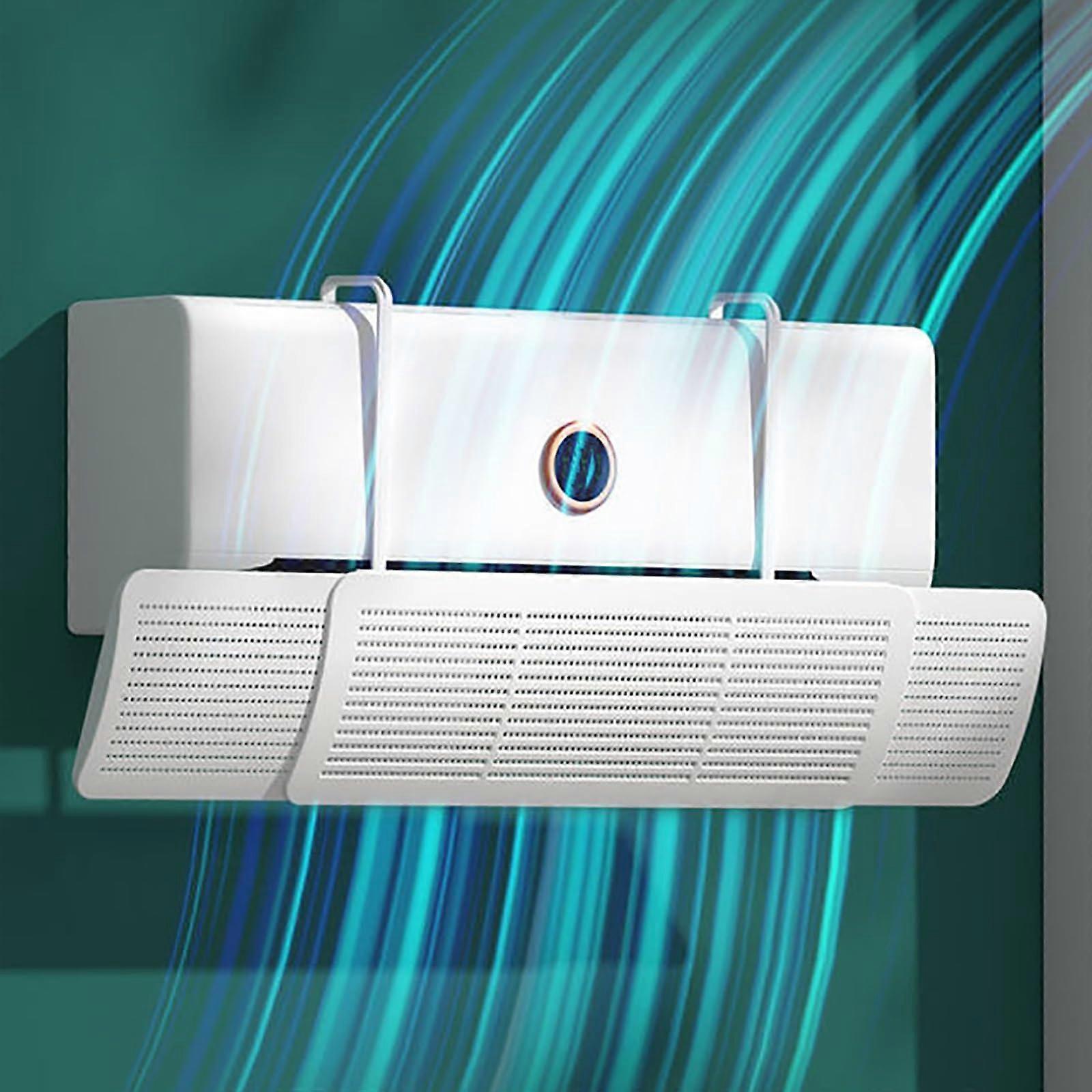 Indoor AntiDirect Blow AC Deflector Panel, Wall Air Conditioning, Air Conditioning, Wind Deflector with Multiple Angles and Adjustable Direction