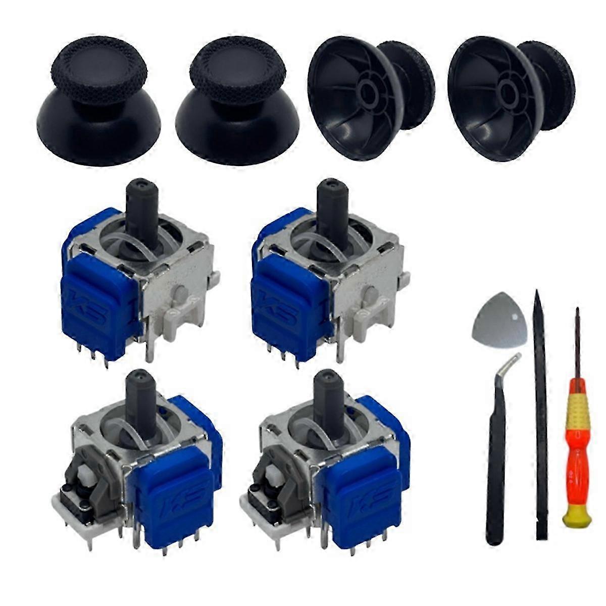 TMR Electromagnetic Joystick + Replacement Cap for Game Controller