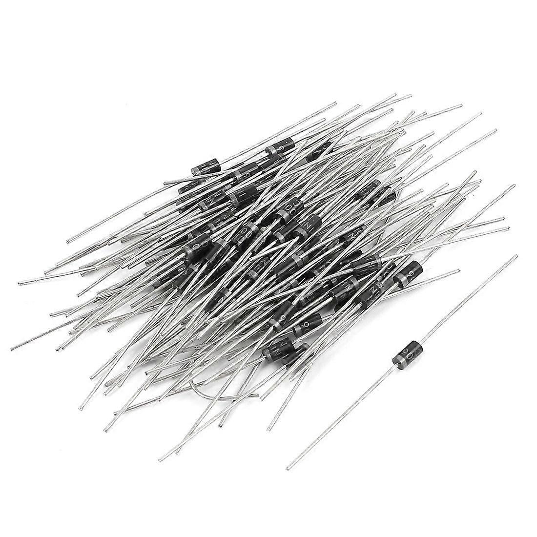 1N4006 Rectifier Diodes, Axia-L, 80-Piece, Pb-Containing, 800 V, 1 A