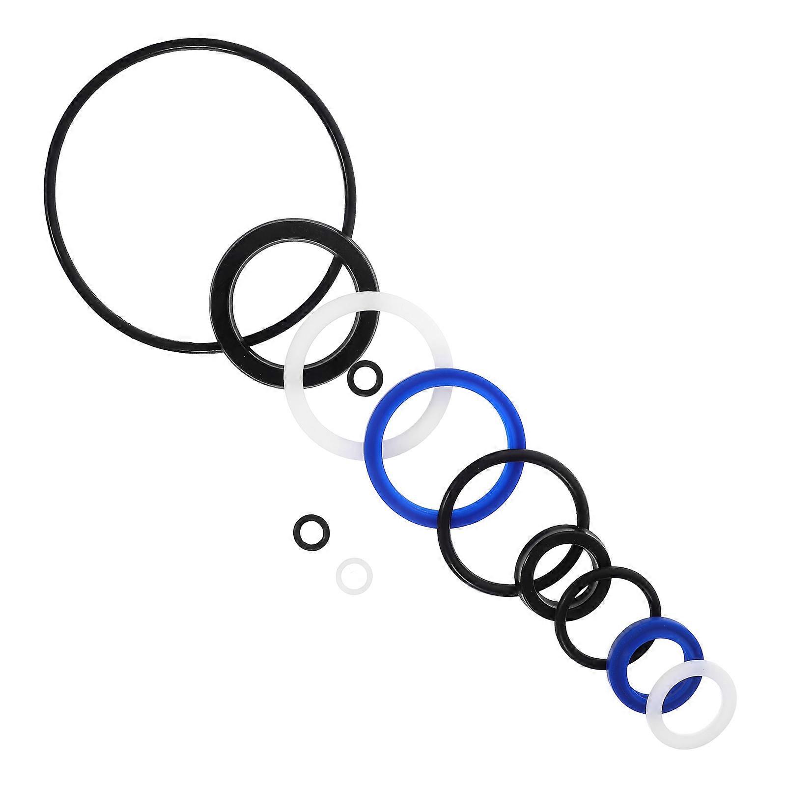 High Temperature Rubber O Ring Kit 10Pcs For Car Maintenance Circular Sealing Tools Durable Construction