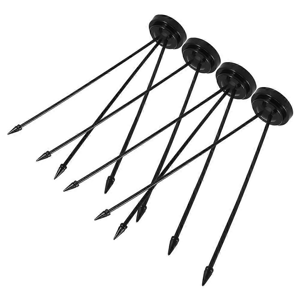 4pcs Mini Flag Pole Stand, Stable Desk Flag Holder for Office Meetings, Easy Installation with Modern Design for Conference Displays