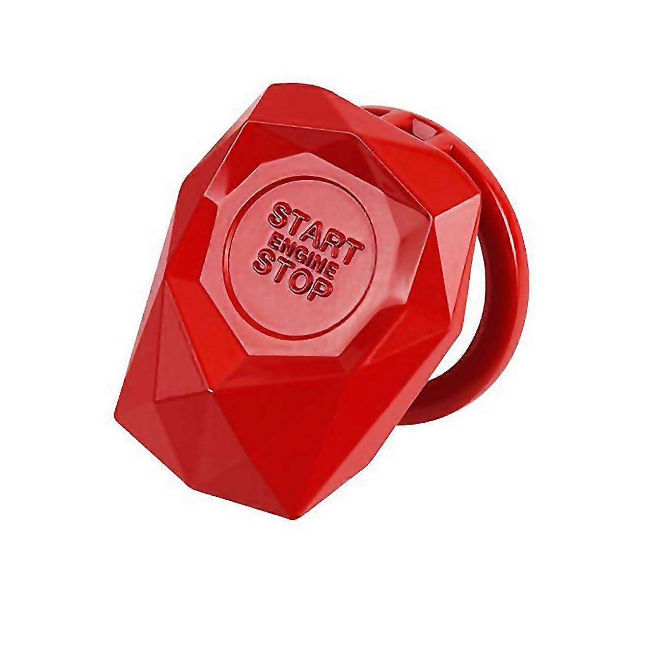 For car engine start stop button cover trim push button switch interior accessories car decorative s