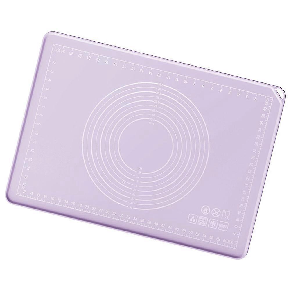 Versatile Rolling Mat For Home Users Baking Cooking Non-Stick Purple 1Set