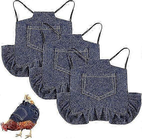 Chicken Saddle, 3Pcs Hen Apron Hen Feather Protector