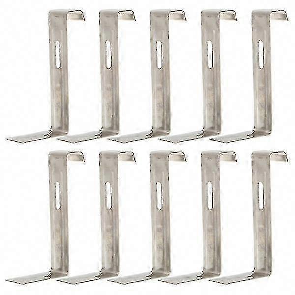 10pcs Heavy Duty Roof Tile Clips Hooks Replacement Parts for Secure Roofing Fixing