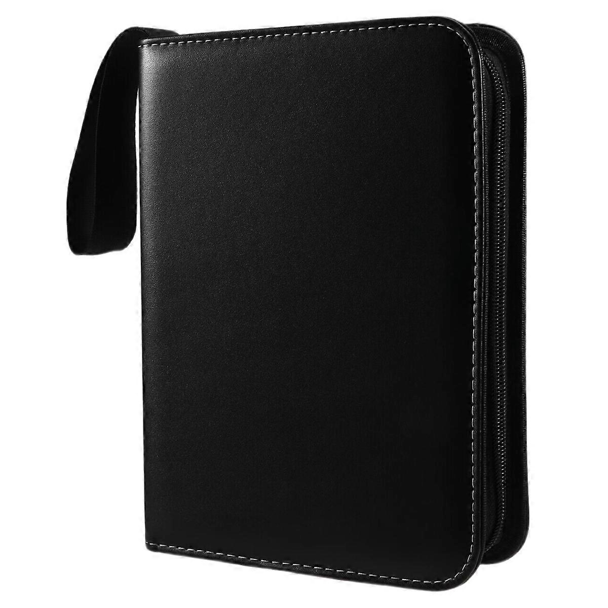 Top Loaders Binder,4 Pocket Double Sided Top Loaders Binder