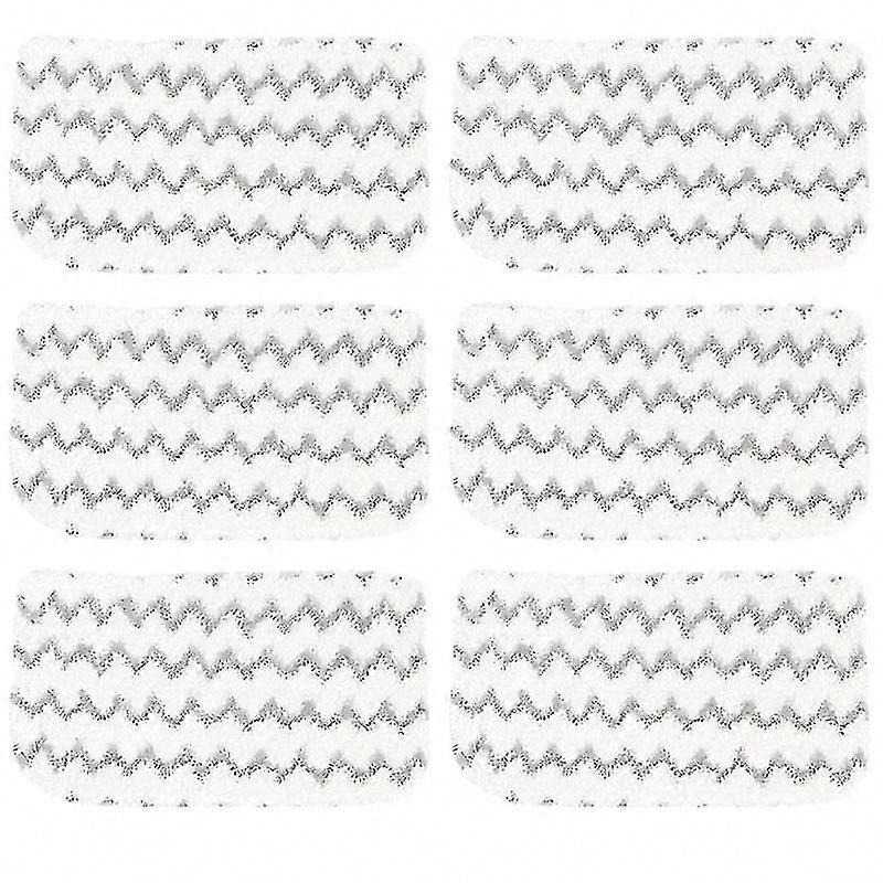 6pcs Steam Mop Cloth Refills for Efficient Cleaning