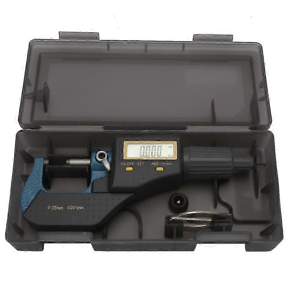 Outer Diameter 0~25mm 0001mm Electronic Digital Micrometer