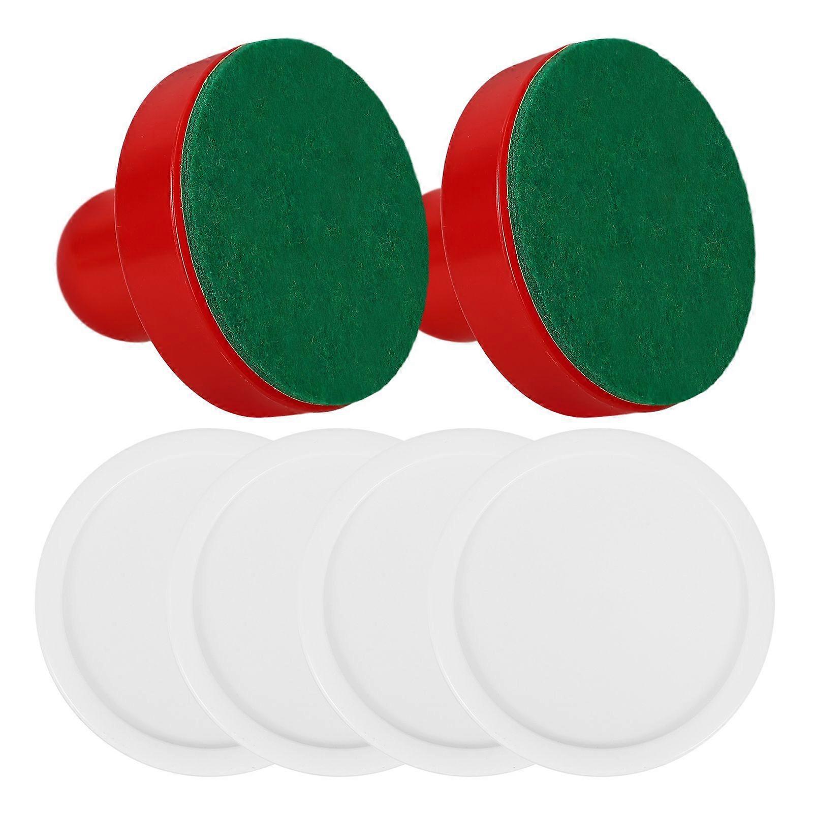 1 Set Ice Hockey Pushers Pucks Replacement Accessories Game Tables Ice Hockey Pucks Parts Set