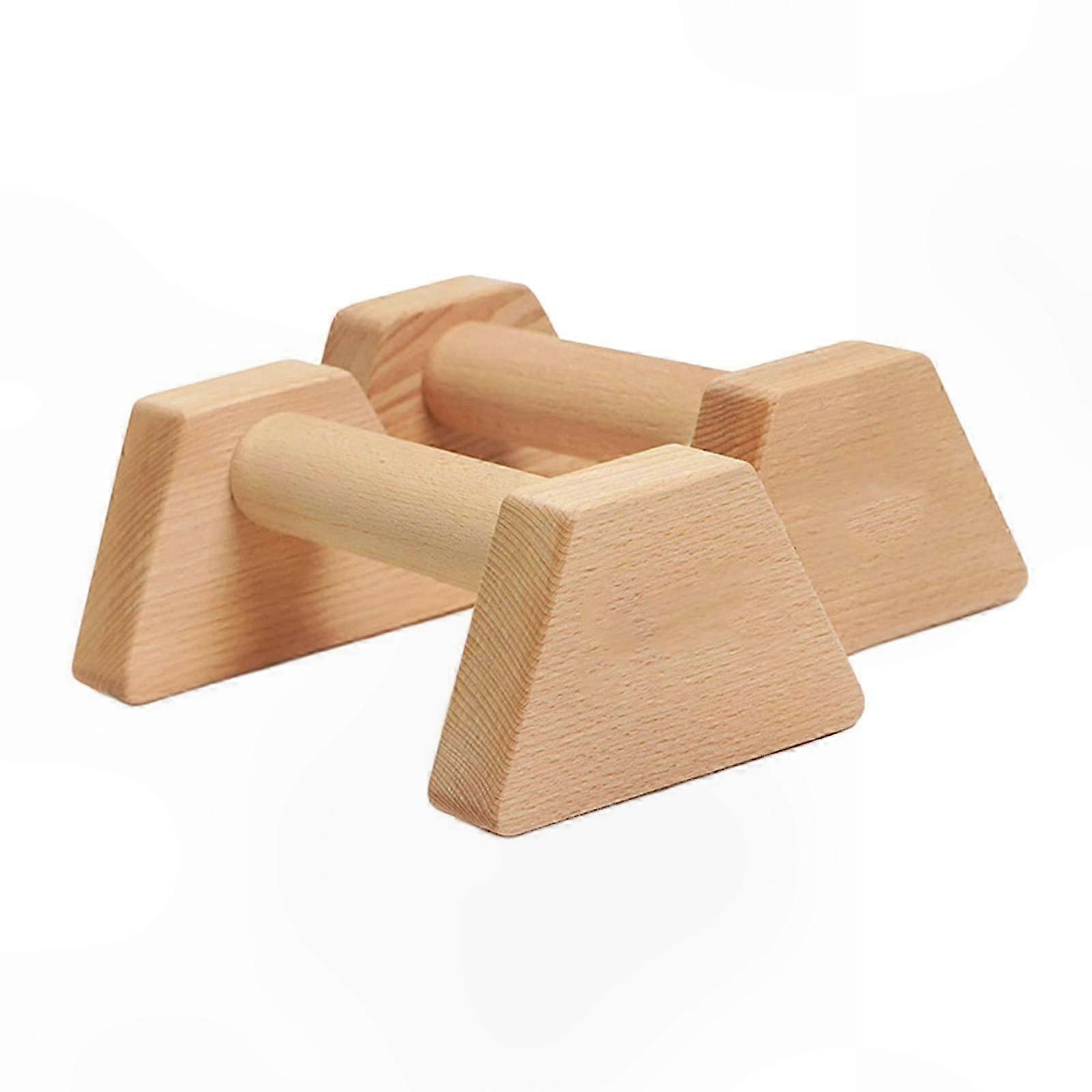 Durable Wooden Parallel Bars for Gymnastics and Strength Training Exercises